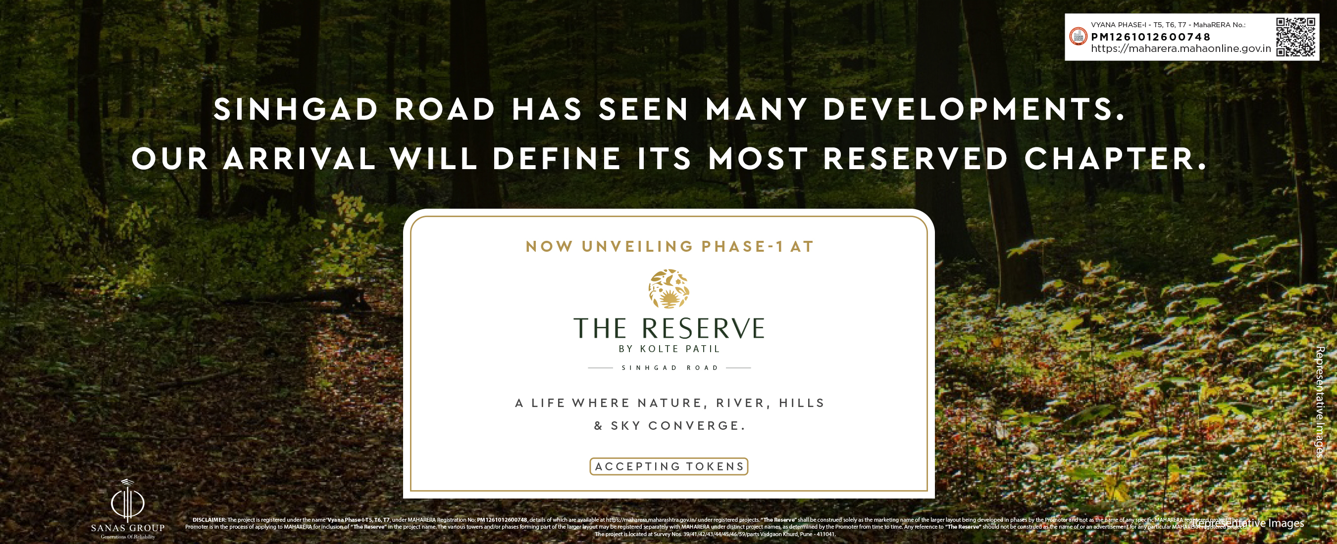 The Reserve by Kolte Patil — Sinhgad Road, Pune — facade view